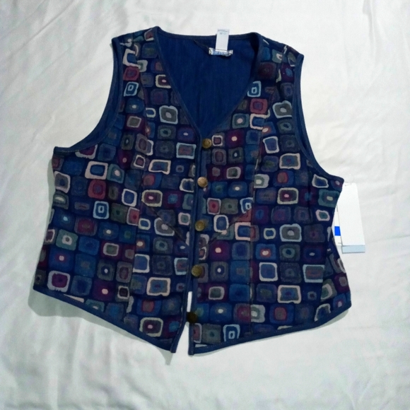 Koret Jackets & Blazers - Sold🎁NWT Koret Plus Size Reversible Vest